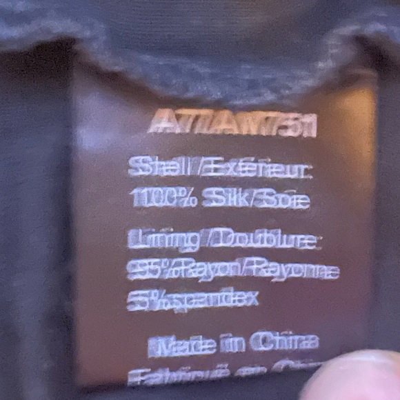 sandra  angelozzi Black Silk Ruffle Blouse Large Sheer Long Sleeve Feminine Top - Picture 6 of 7